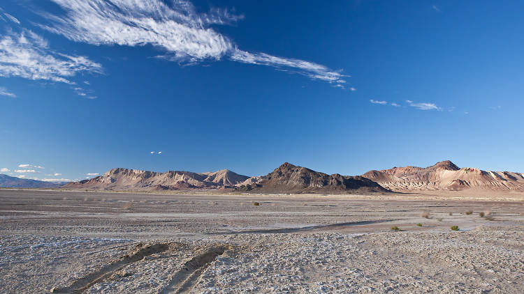 Black Road Desert