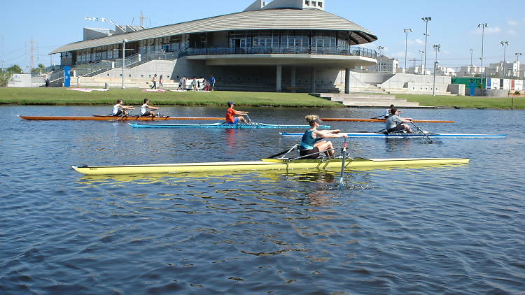 Row Row Row a Boat at Daniel Rowing Center