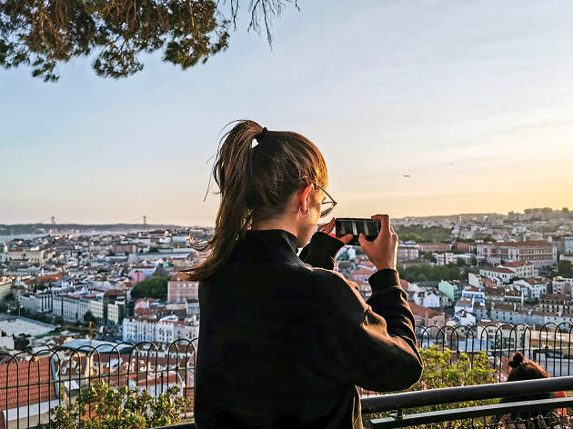 Miradouro da Senhora do Monte Captada com Huawei P30 Pro teleobjectiva de 8 MP