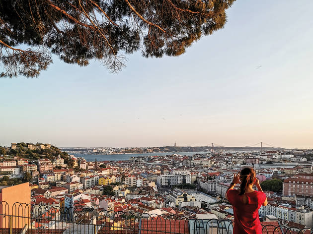 Miradouro da Senhora do Monte Captada com Huawei P30 Pro teleobjectiva de 8 MP