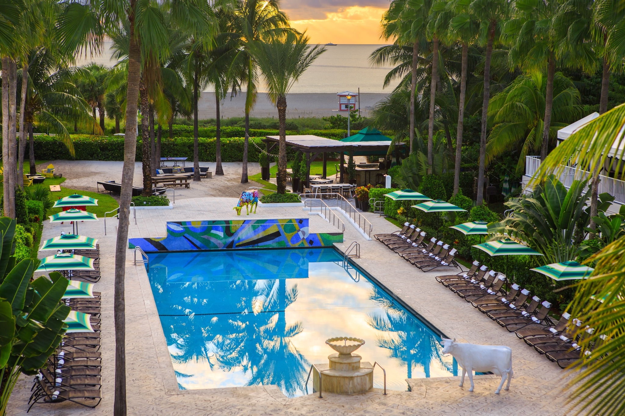 Pool party in full swing! - Picture of Kimpton Surfcomber Hotel, Miami Beach  - Tripadvisor