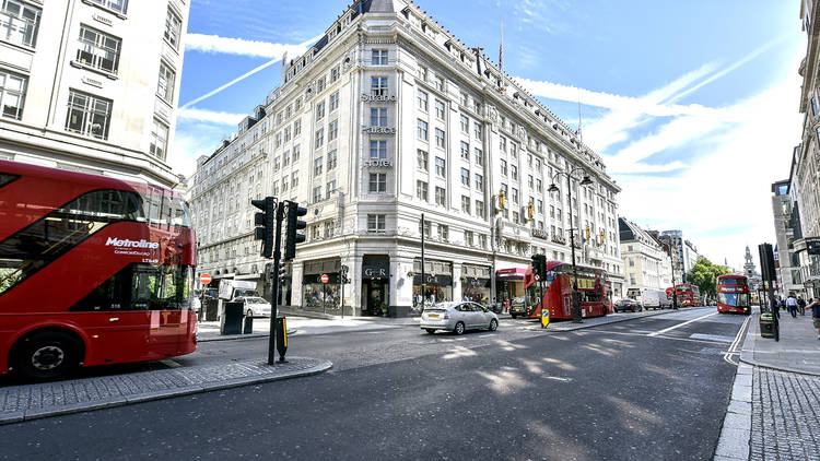 The Strand Palace Hotel in Covent Garden