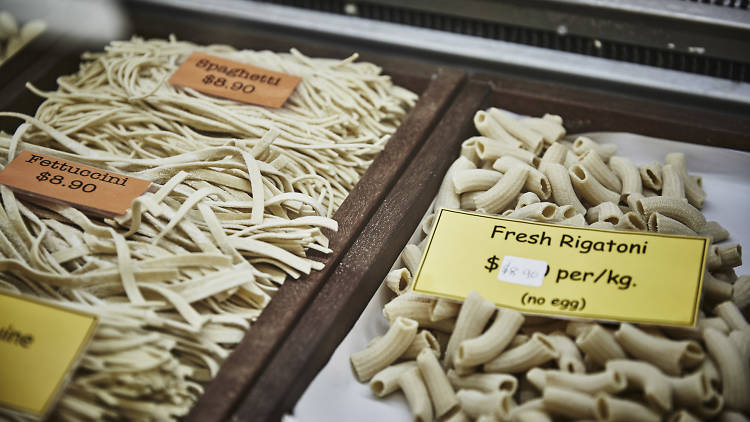 Fresh pasta for sale