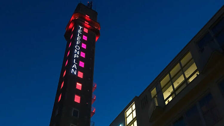 Light up Telefonplan tower