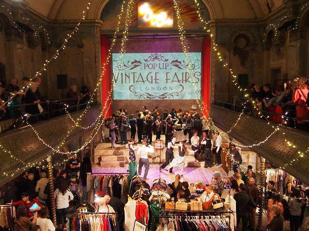 Pop Up Vintage Fair Pop Up Vintage Fairs at Wilton's Music Hall
