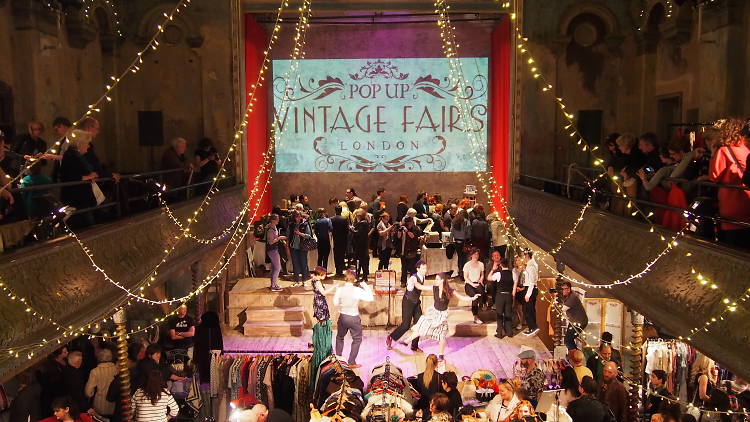 Pop Up Vintage Fairs at Wilton's Music Hall