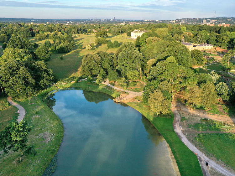 Beckenham Place Park Swimming Lake