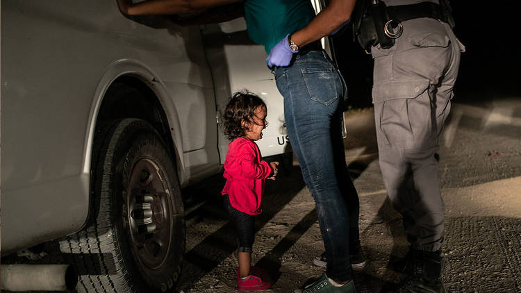 Foto: Crying Girl on the Border © John Moore/Cortesía World Press Photo