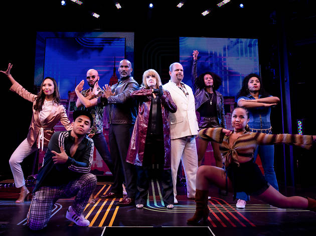 Broadway Bounty Hunter Annie Golden and the cast of Broadway Bounty Hunter
