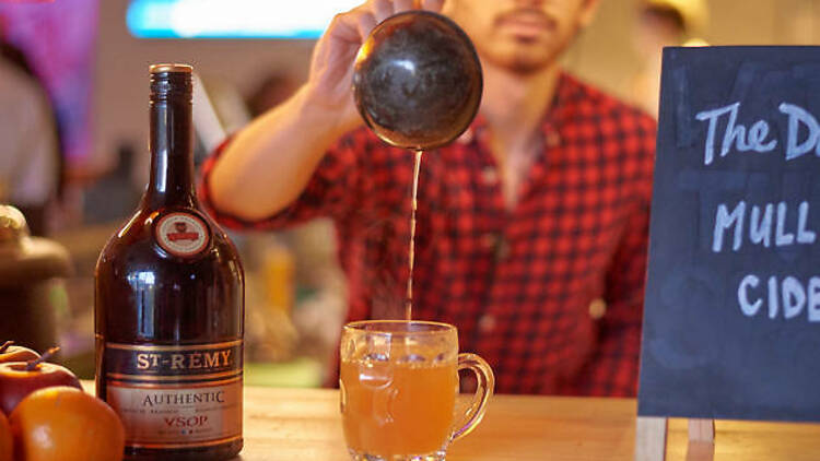 Spiked Cider Rooftop Bar at the Duke