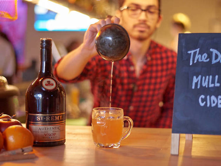 Spiked Cider Rooftop Bar at the Duke