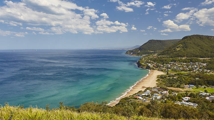 View from Stanwell Tops lookout in the Royal National Park.