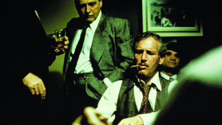 A still from the film The Sting