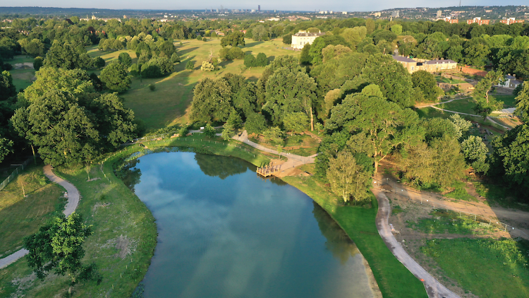 Beckenham Place Park Swimming Lake 