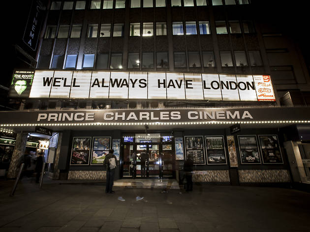 Prince Charles Cinema A picture of the exterior of the Prince Charles Cinema in Leicester Square