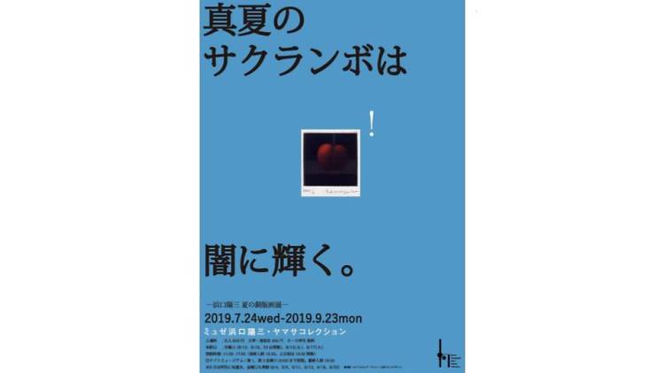 真夏のサクランボは闇に輝く。―浜口陽三 夏の銅版画展―