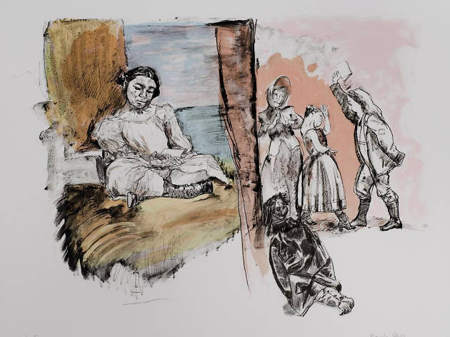 "Olhar para dentro" de Paula Rego "Olhar para dentro" de Paula Rego