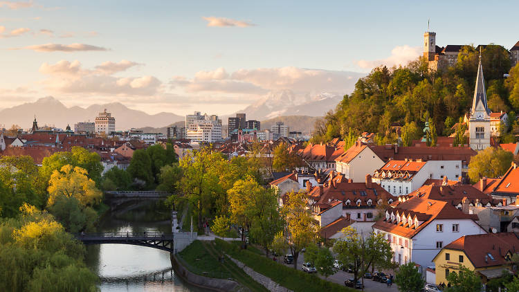 Ljubljana and Lake Bled, Slovenia