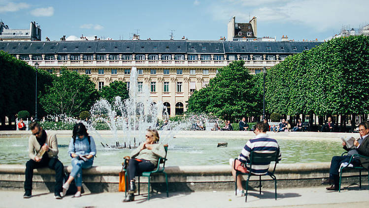 Jardin du Palais Royal, Paris, France