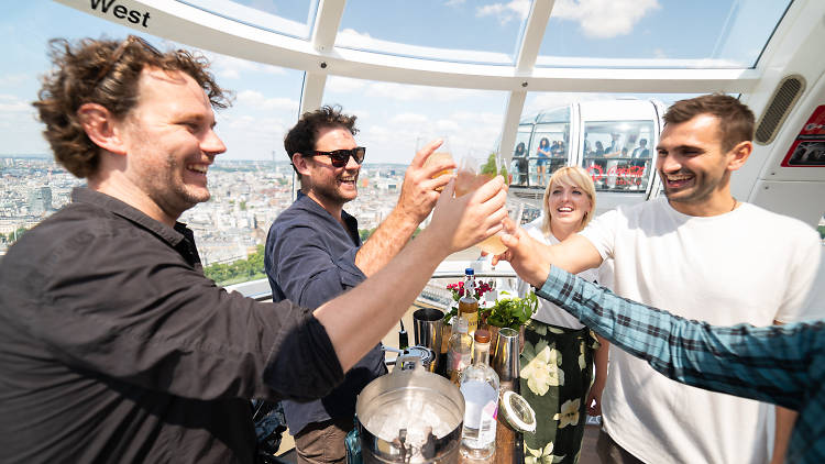 Foodie fun and cocktails are coming to the London Eye