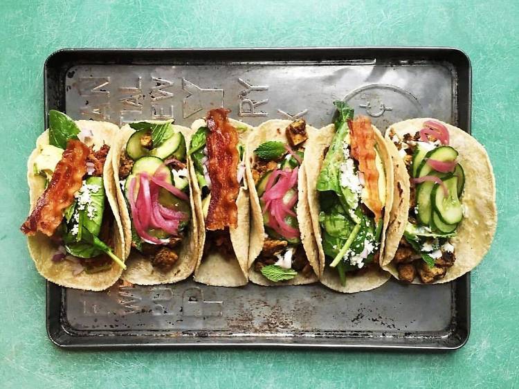 tacos veganos en la CDMX