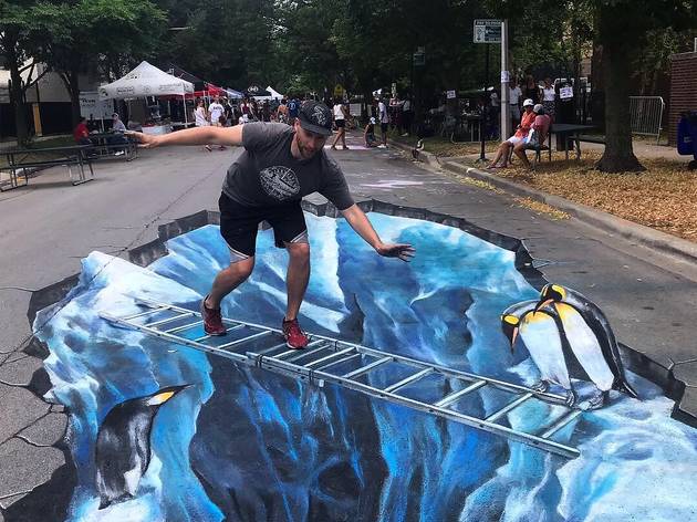Chalk Howard Street festival