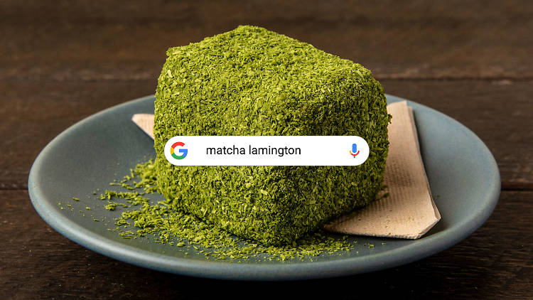 Signature Searches: Matcha Lamington