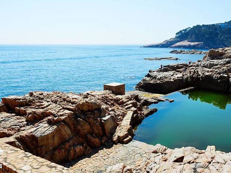 Una piscina "natural"... Piscina Es Cau