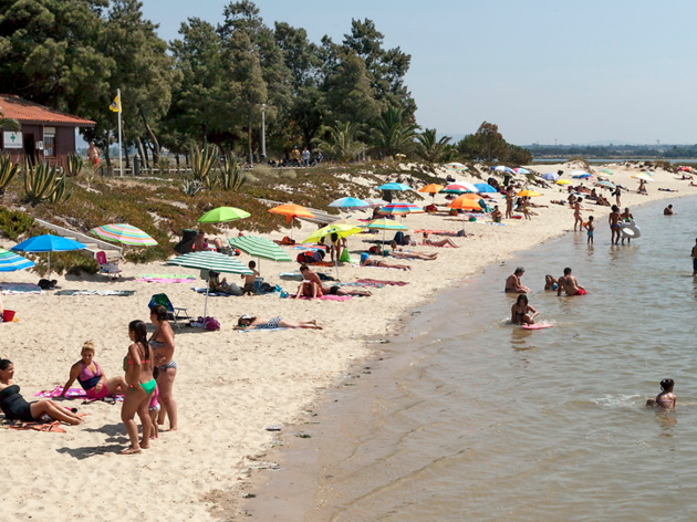 Praia do Rosário praias fluviais