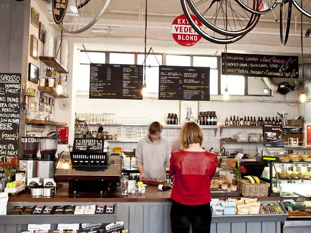 bike and coffee shop