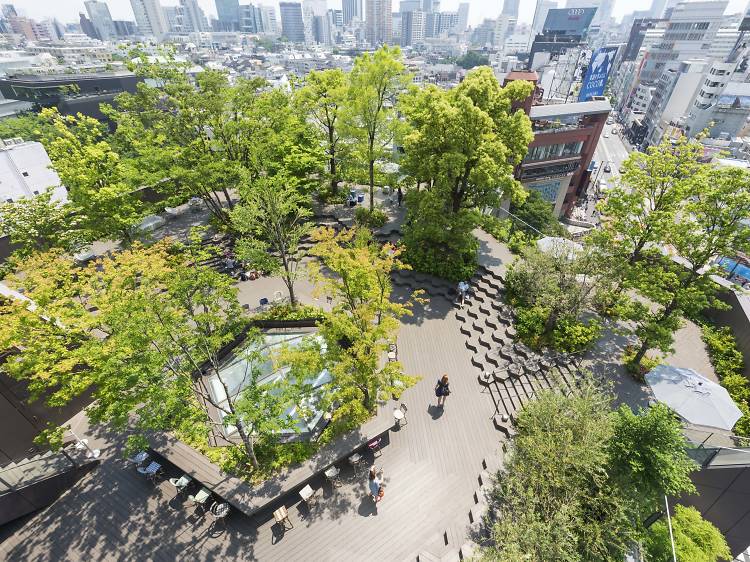 Best rooftop gardens in Tokyo