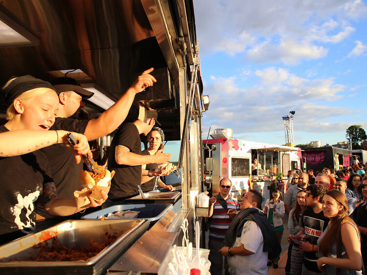 Hit the biggest food truck festival in Canada