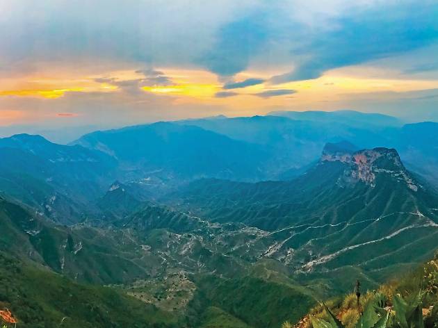 Sierra Gorda Mirador Cuatro palos en Pinal de Amoles Queretaro