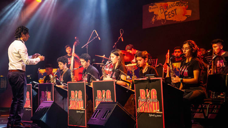 Pavel Loaria Big Band Fest (Foto: Cortesía Auditorio Nacional/ Edgar Rubio)