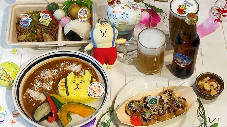 ごろごろにゃんすけ×ハンズカフェ