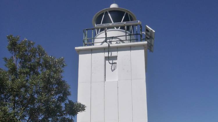 Cape Baily Lighthouse in the Kama Botany Bay National Park.