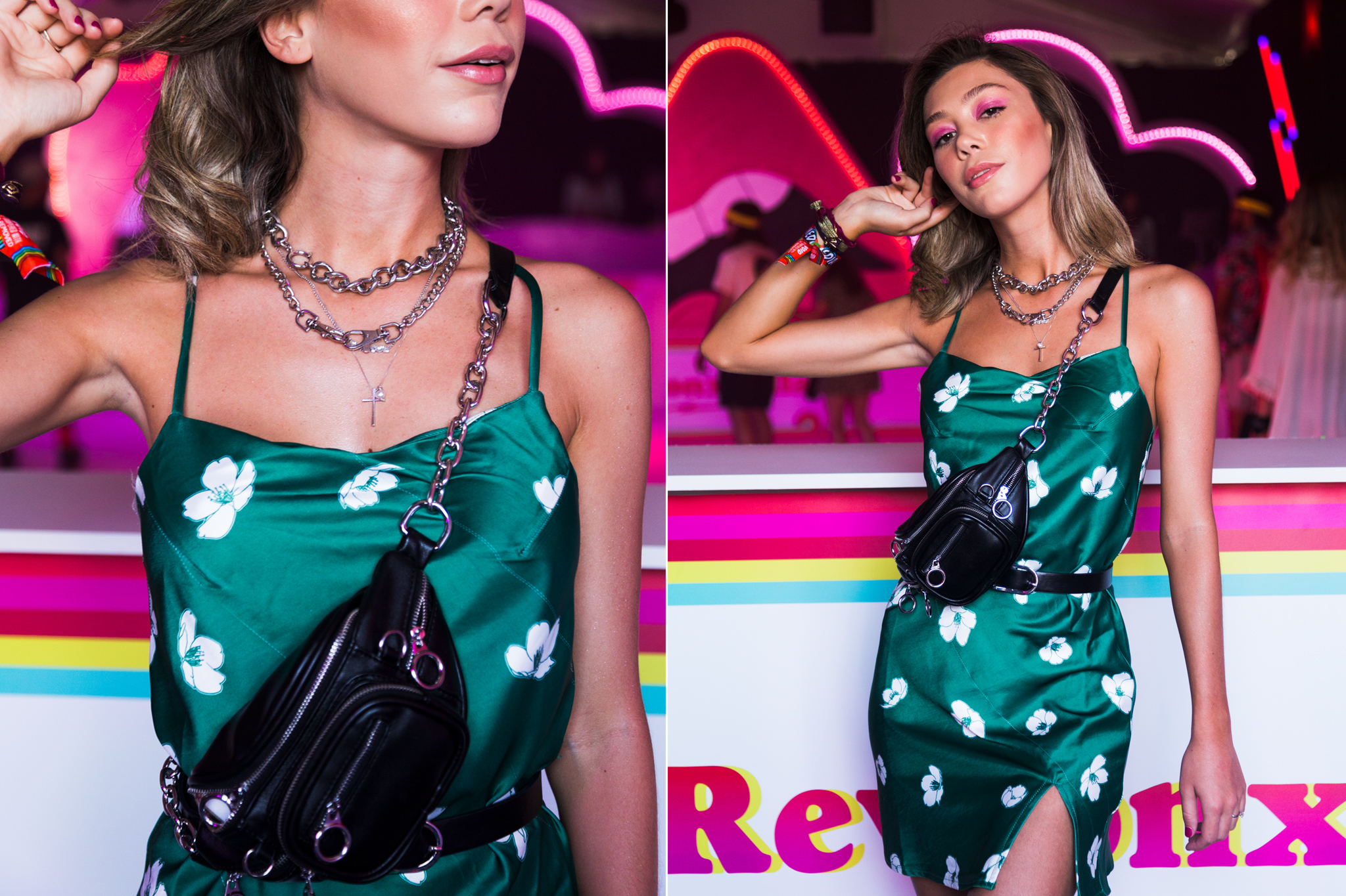 What I Wore Last Week: Chicago Lollapalooza Outfits — bows & sequins