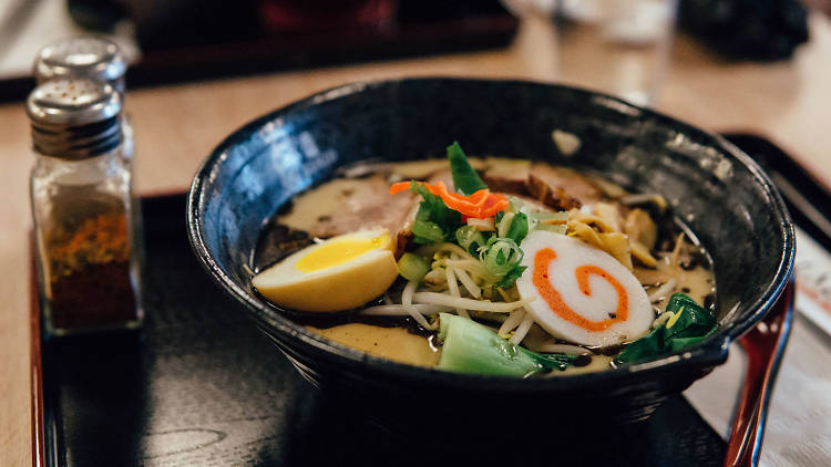 Ramen stock photo