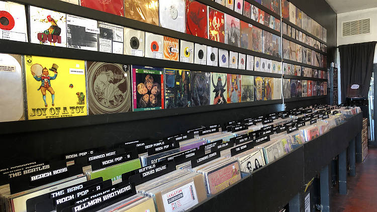 Permanent Records vinyl store in Los Angeles