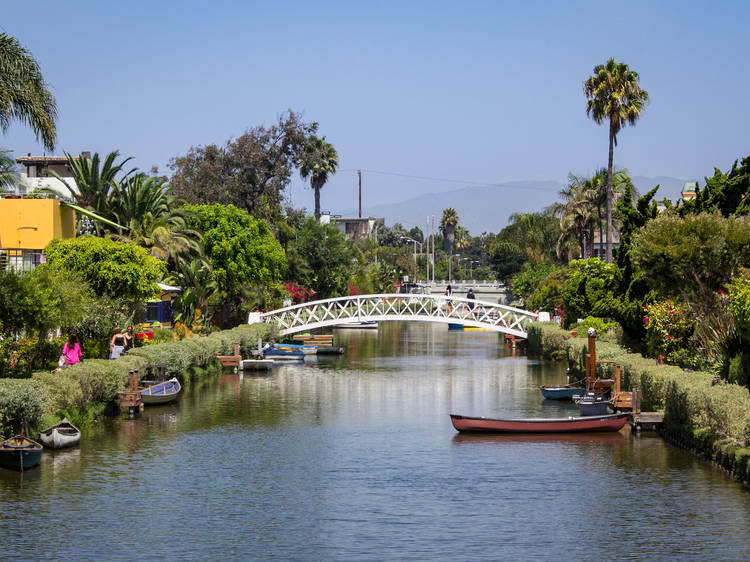 Stroll along the Venice Canals