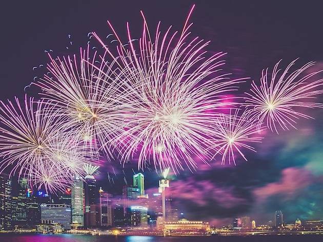 Fireworks, Singapore Fireworks, Singapore