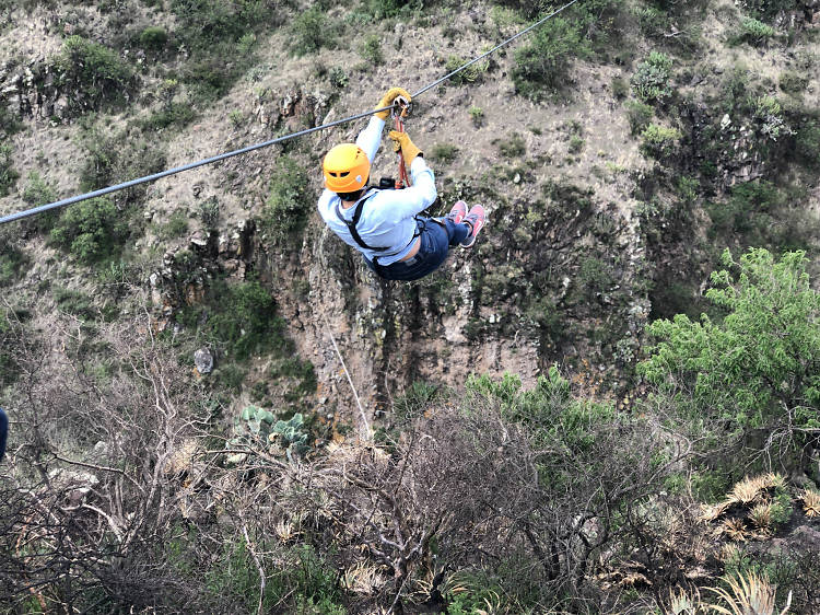 Tirolesas en San Miguel de Allende