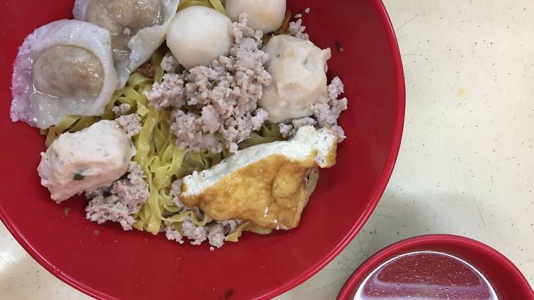 Finest Songkee’s Cusine fishball noodles