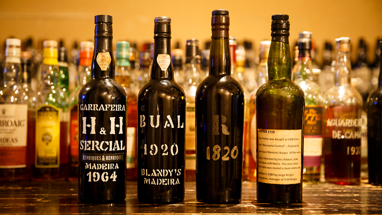 Find a Madeira wine from your birth year at Leandro