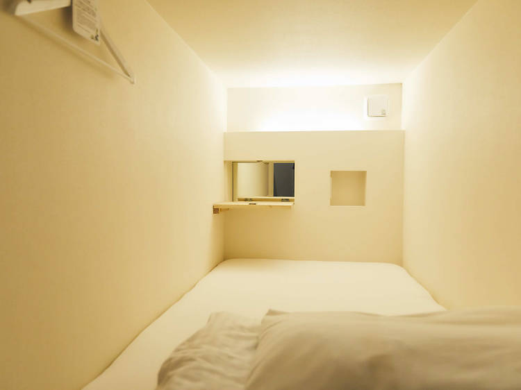 It’s not your typical capsule hotel 