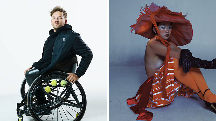 Rainbow Chan and Dylan Alcott profiles.