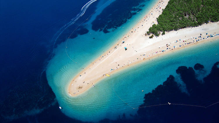 Zlatni Rat Beach on Bol