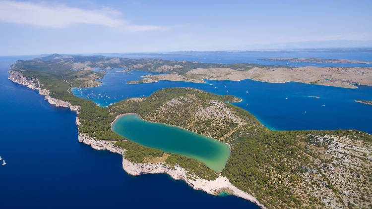 Slano Lake in Telaščica Nature Park