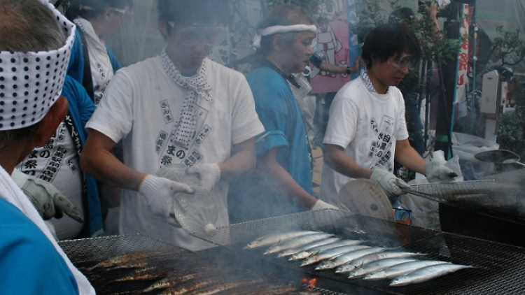 目黒のさんま祭り