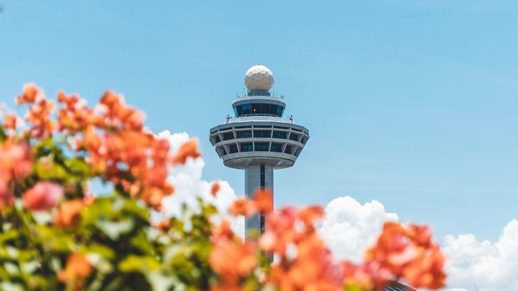 Changi Airport control tower